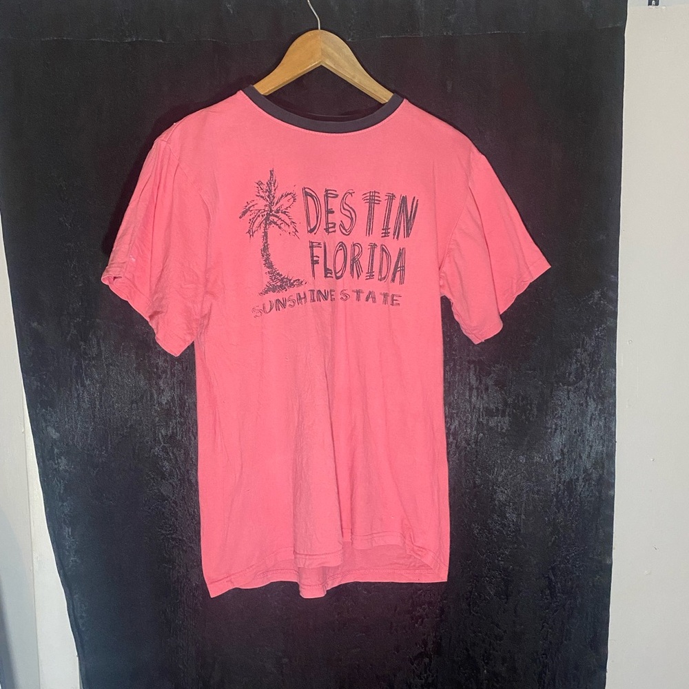 Bright Pink Destin Florida T-Shirt